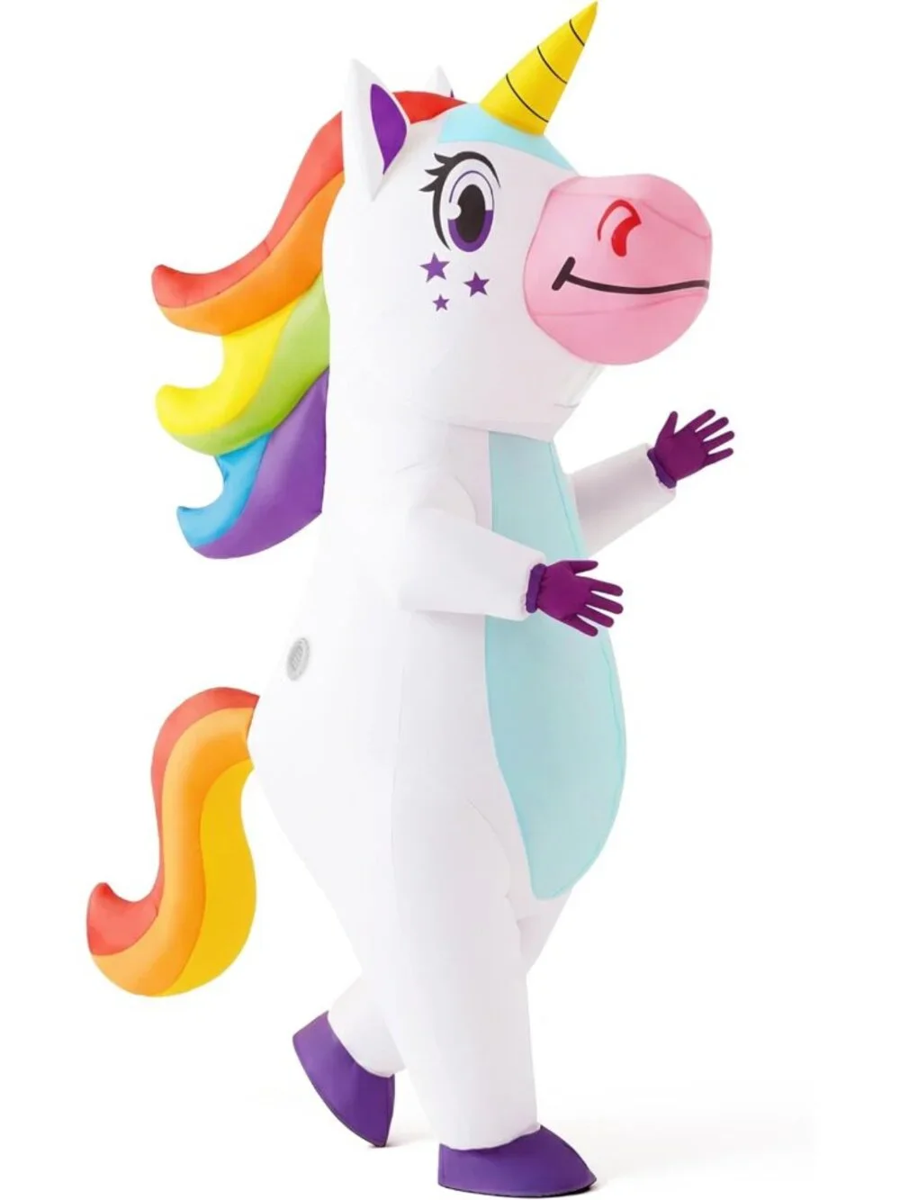 Full Body Inflatable Unicorn Costume for Adults - Fun Halloween Cosplay Outfit
